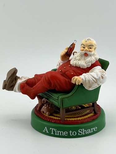 1958 COCA COLA TRIM A TREE COLLECTION SANTA CHRISTMAS Tree ORNAMENTS