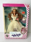 Vintage 1990 Mattel Wedding Day Midge Barbie Doll #9606 New