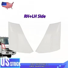 1Pair Left+Right Side Corner Panel Fit For 2012-2023 Hino 155/165/195/300 Dutro