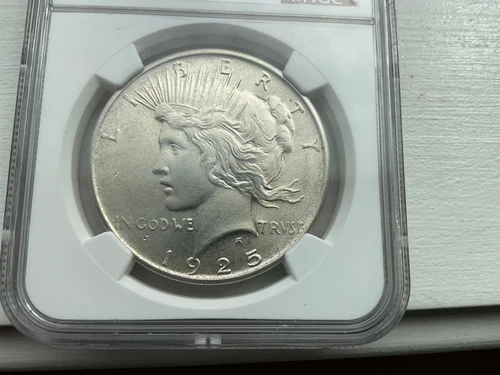 1925 Peace Silver Dollar NGC MS66 Coin