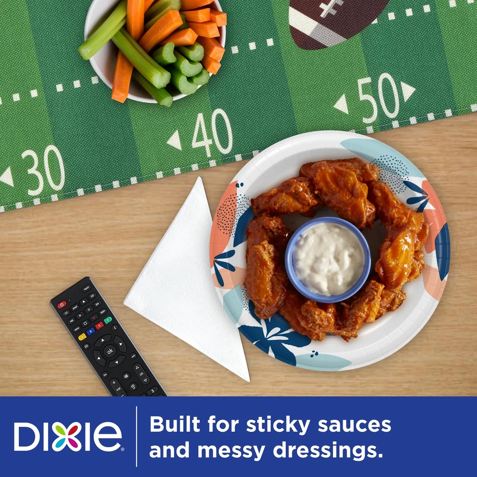 Platos de papel desechables para todos los días, 8,5", multicolor, 200 unidades Foto 2 de 4