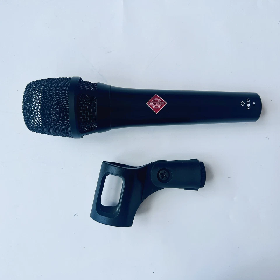 New Black Neumann KMS105 Handheld Supercardoid Condenser Microphone US STOCK - Image 3 of 4