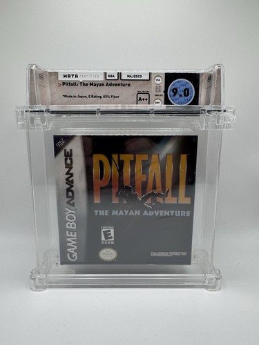 Pitfall The Mayan Adventure Nintendo Game Boy Advance GBA Graded WATA 9 A++ - Picture 1 of 4