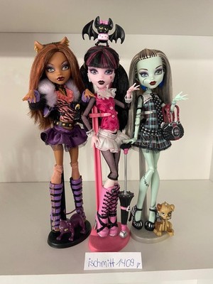 Monster High Basics 2009 GOLD ELASTICS - Sammlerstücke - Sehr Selten AUSWAHL