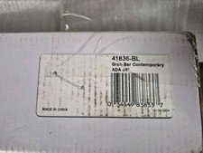 Delta 41836-BL Matte Black ADA Shower Grab Bar 36x1.25"