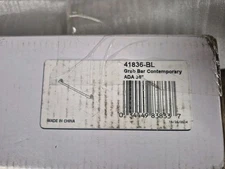 Delta 41836-BL Matte Black ADA Shower Grab Bar 36x1.25"