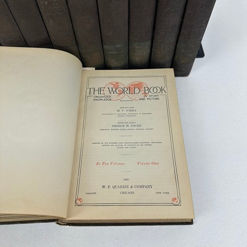 The World Book Complete 10 Volume Set Organized Knowledge in Story and Picture - Picture 6 of 15