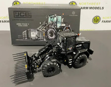 AT COLLECTIONS 1:32 SCALE JCB 435S AGRI WHEELED LOADALL BLACK EDITION