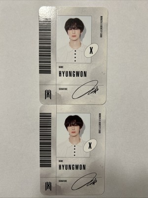 Monsta X Hyungwon Photocard - Follow - Find You Mini Album