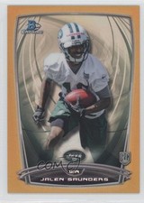 2014 Bowman Chrome Gold Refractor 40/50 Jalen Saunders #159 0f8