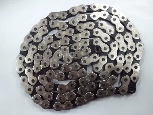 KMC K810 KOOL BMX 1 2 X 3 32 chain BLACK CHROME 112L