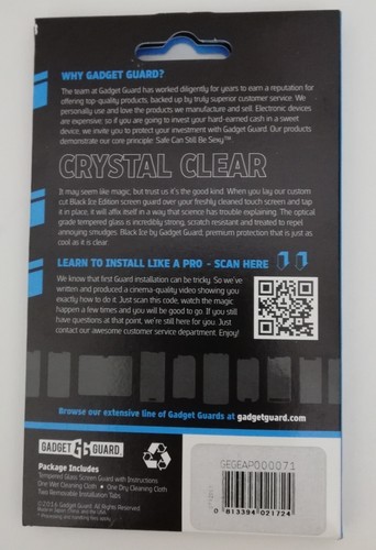 Samsung Galaxy S7 Tempered Glass Screen Protector Display Guard Gadget Guard - Picture 3 of 3
