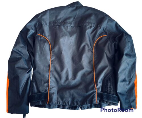Xelement Motorcycle Jacket Sz XL Women? Black/Orange As Is Outer Jacket ONLY - Picture 3 of 14