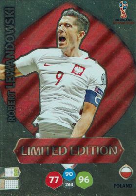Panini Adrenalyn XL World Cup 2018 Russia WM Limited Edition Robert Lewandowski