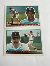 (2) 1989 TOPPS BIG  (TIGERS) LOU WHITAKER # 22 & JACK MORRIS # 61 BASEBALL