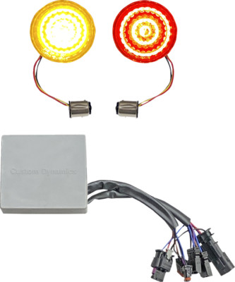 CUSTOM DYNAMICS CD-STS-RSGST SMART LED BLINKER 1157 Bullet Turn ...