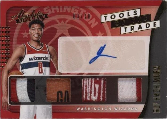 2019-20 Panini Absolute Memorabilia - Rui Hachimura #TT4-RHM