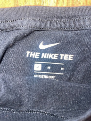 Nike Just Do It T Shirt Mens Size M Black - Picture 3 of 4