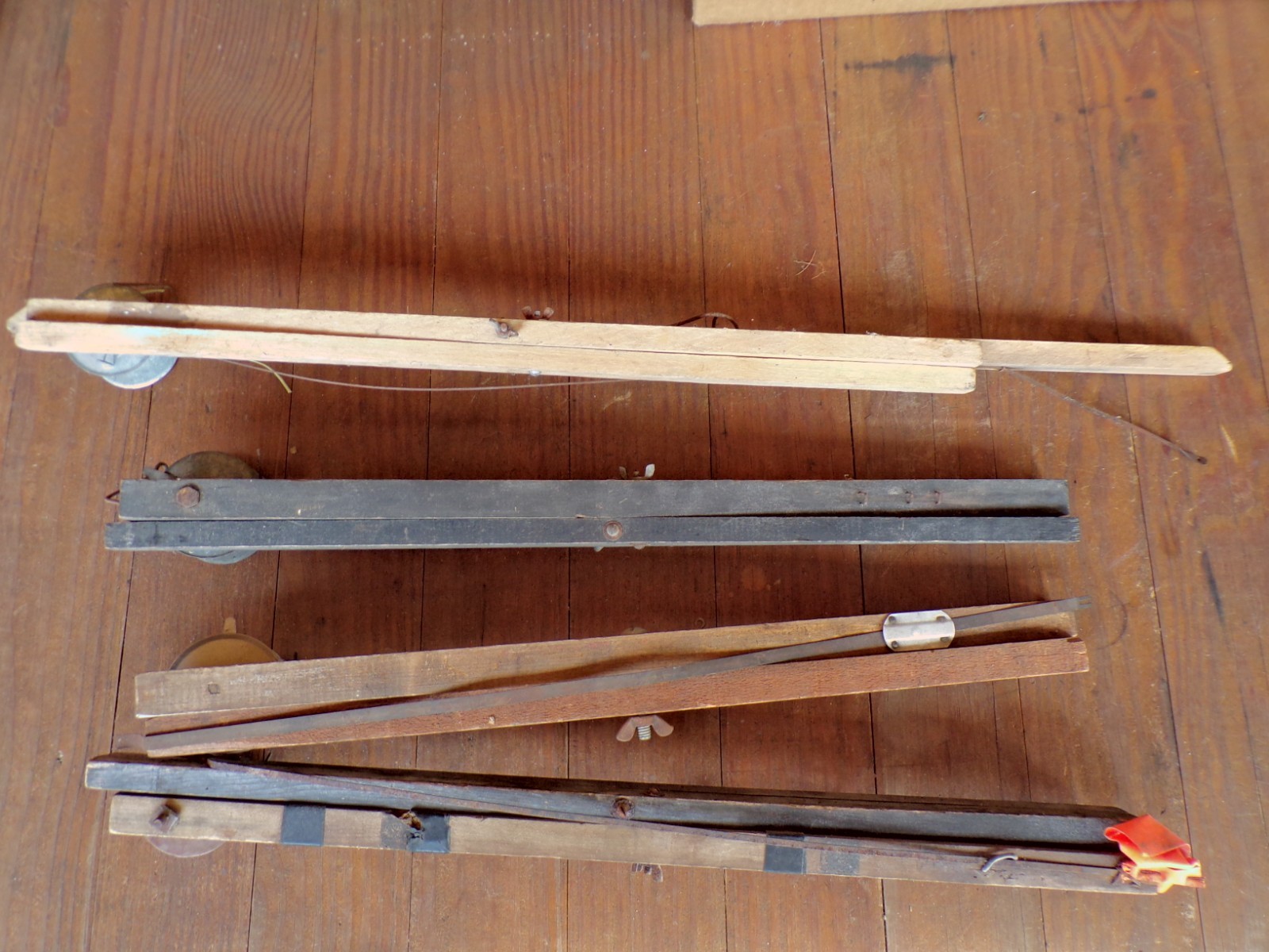 Lot of Vintage Ice Fishing Fish Tip Ups Ice Winter Cabin Cottage Lake House Deco eBay