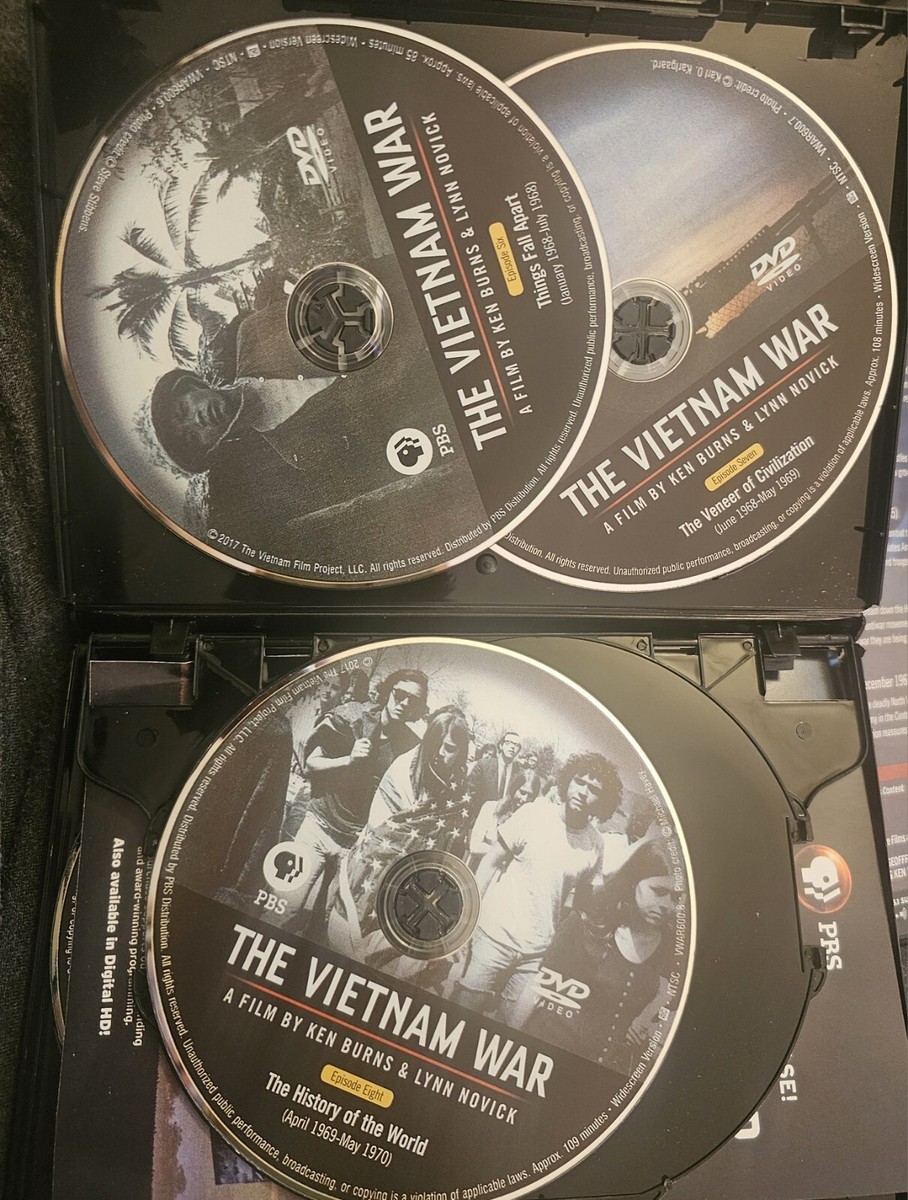 The Vietnam War, A Film By Ken Burns & Lynn Novick, PBS, 10 DISC