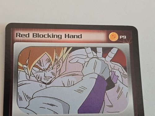 2001 Dragon Ball Z DBZ CCG TCG P9 Red Blocking Hand Frieza Saga Promo Card Nm - Picture 4 of 5
