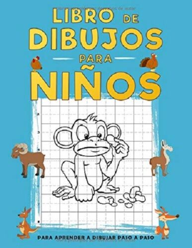 Libro Para Aprender A Dibujar Para Que Los Niños Aprendan Paso A Paso  Cuadricula | eBay