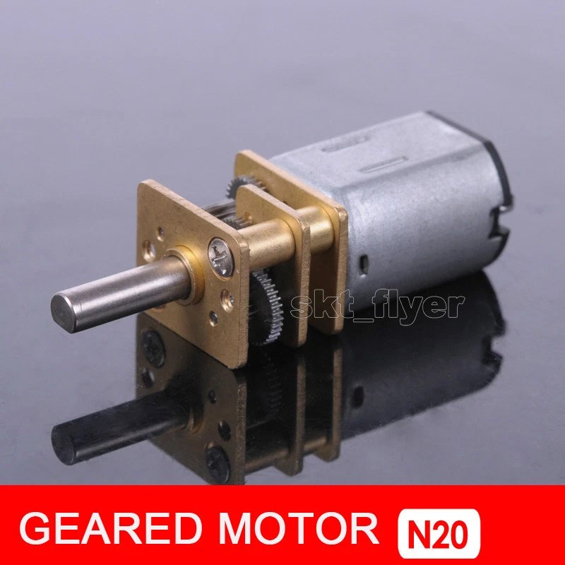 DC 6V 30RPM Metal Gear DC Motor with Gearwheel Model: N20 RC Model Vehicle Parts - Image 2 of 4