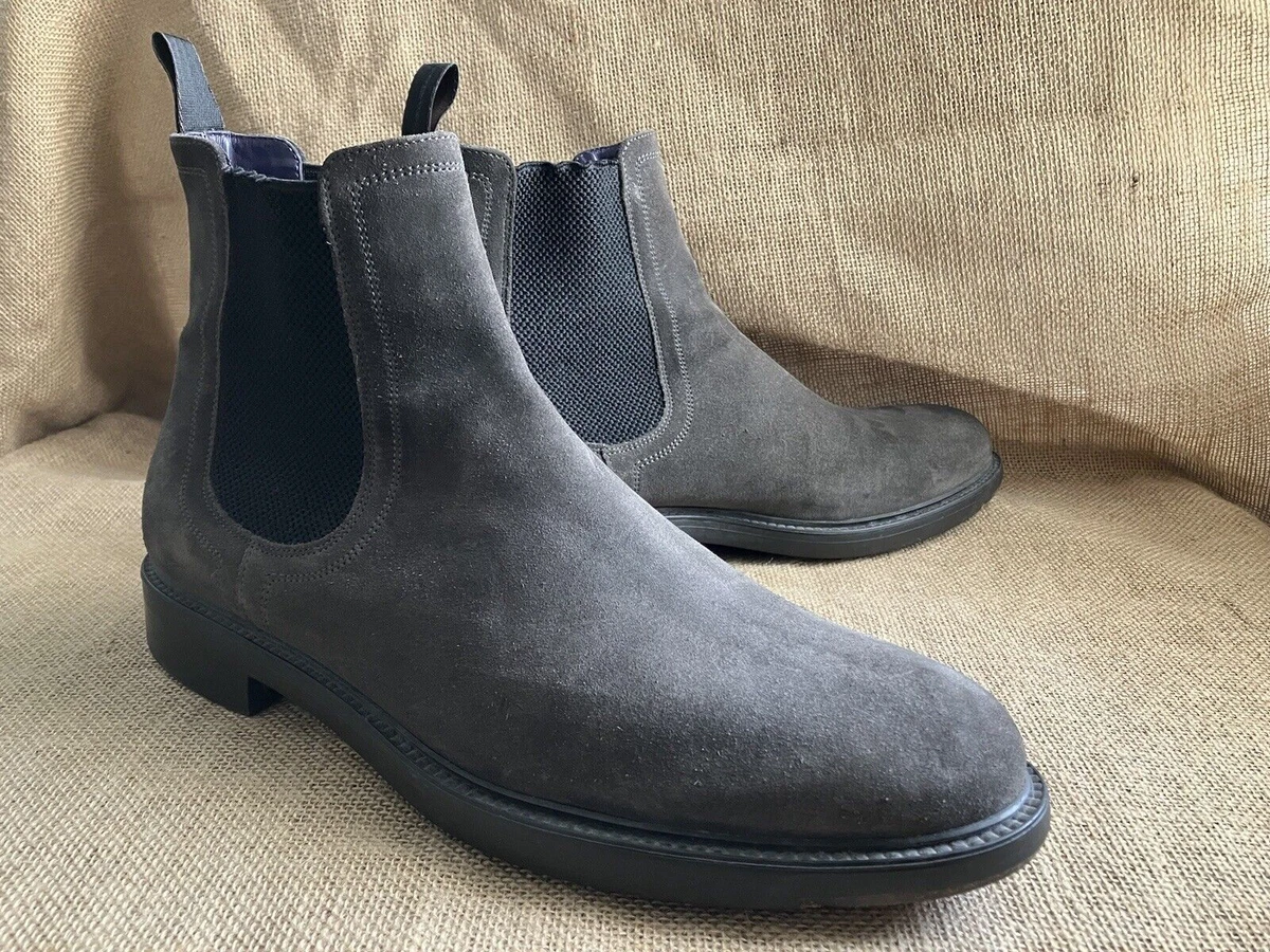 Gray chelsea best sale boot