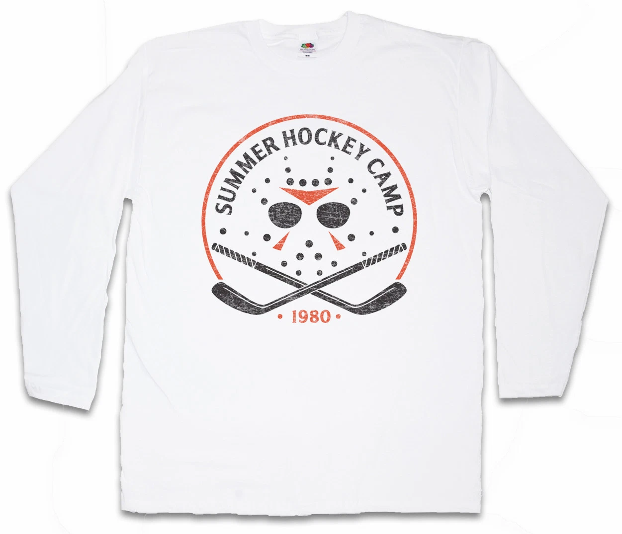 SUMMER HOCKEY CAMP 1980 MEN LONG SLEEVE T-SHIRT The 13 Friday Jason 13th Fun