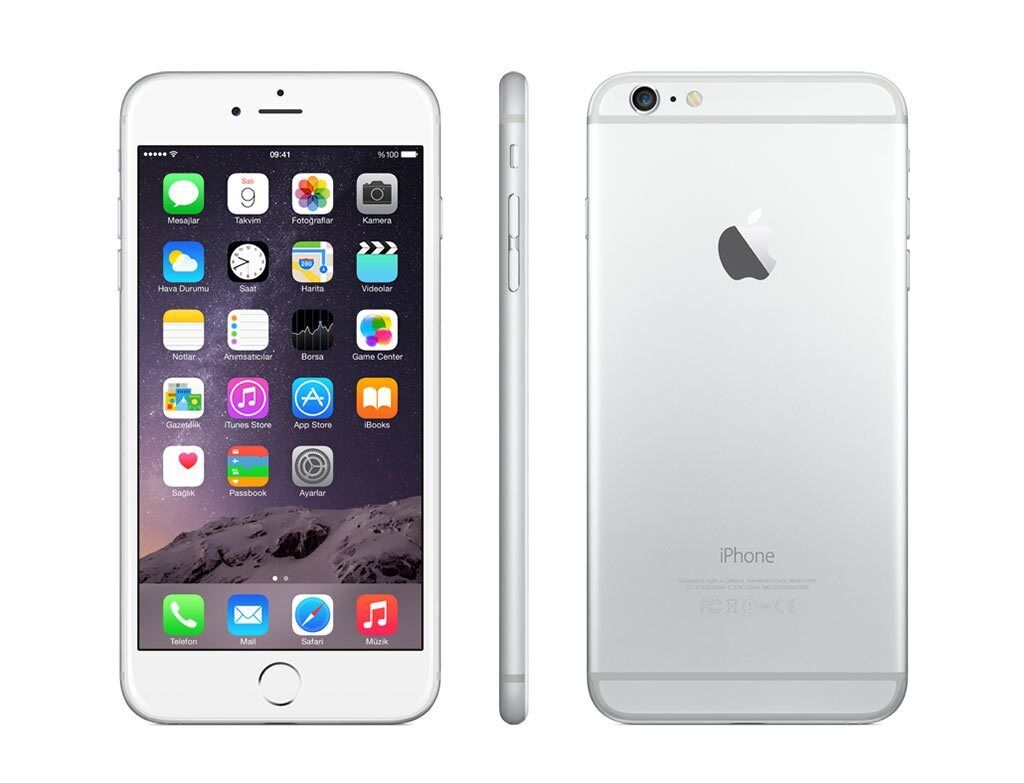 Apple iPhone 6 Plus A1522 (Fully Unlocked) 16GB Silver Apple iPhone 6 Plus A1522 (Fully Unlocked) 16GB Silver