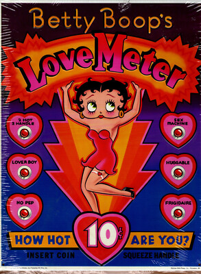 SALE: BETTY BOOP Love Meter Retro Metal Sign | eBay SALE: BETTY BOOP Love Meter Retro Metal Sign | eBay