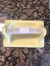 Vintage Yellow Bathroom Tile Accessories
