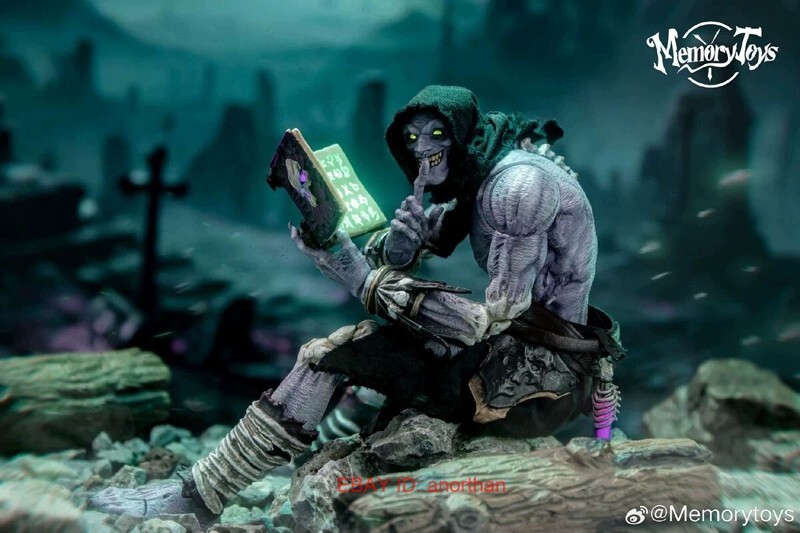 Memory Toys Mety Toyz Necromancer Baron Salman + Demon Imp