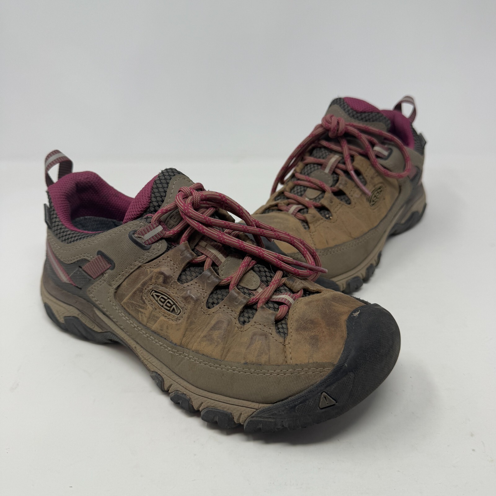 Stivali da trekking Keen Targhee III Weiss Boysenberry donna taglia 7
