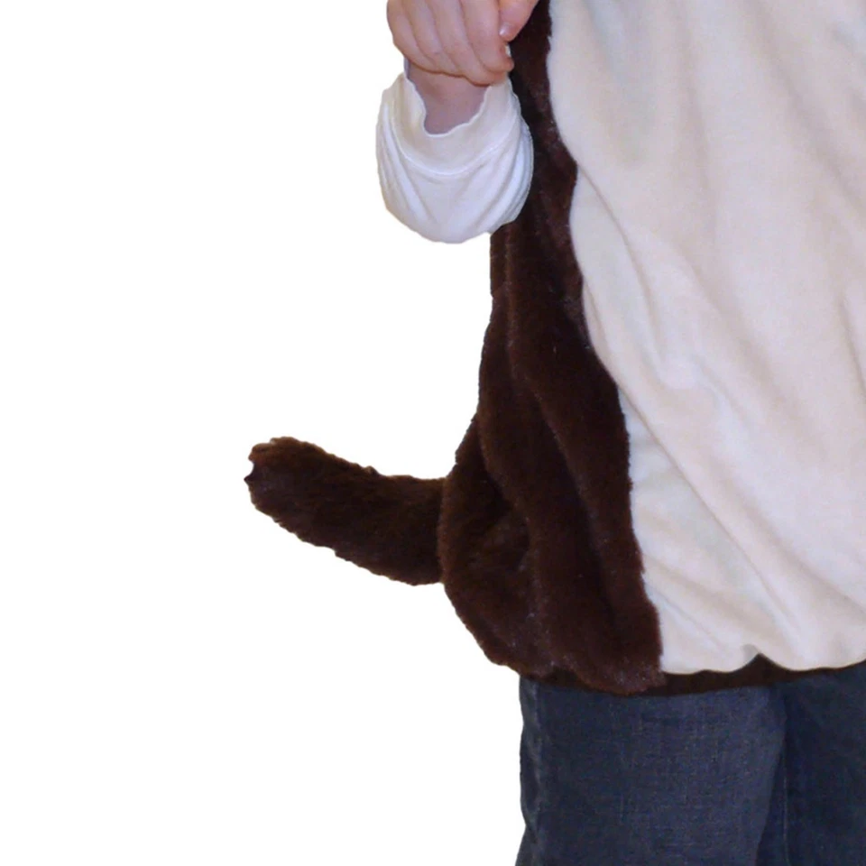 Totally Ghoul Bebé/Niño Pequeño Marrón Perro Chaleco con Capucha Disfraz de Halloween PEQUEÑO Foto 3 de 3