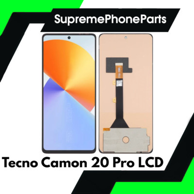 Für Tecno Camon 20 PRO CK7n Ersatz LCD Display Bildschirm Digitizer Baugruppe UK