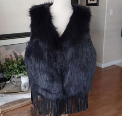 New Marc  NEW YORK Fur Vest