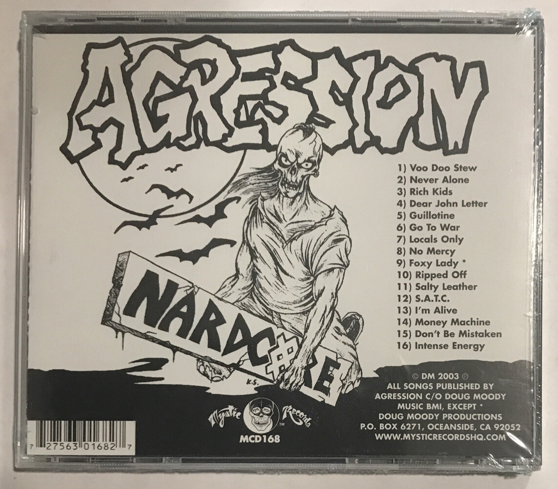 Agression - The Best Of LP Sealed オリジナル Agression - Best of Agression CD 2003 Mystic Records – MCD