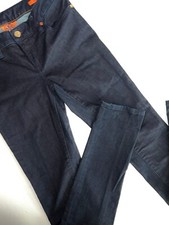 TORY BURCH DK INDIGO BLUE STRETCH LOW RISE LEGGINGS / JEGGINGS SZ 26 NWT