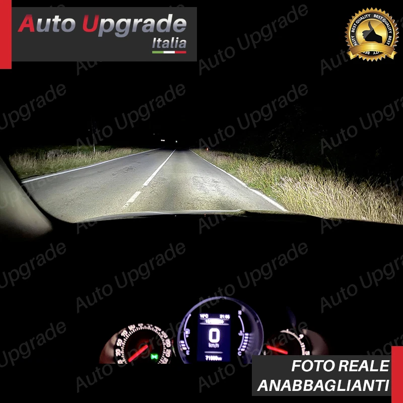 KIT FULL LED PER FIAT 500X ANABBAGLIANTI ABBAGLIANTI FENDINEBBIA 6000K BIANCO CA - Immagine 3 di 4