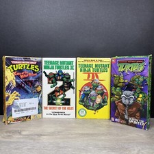 Teenage Mutant Ninja Turtles VHS. Lot Of 4