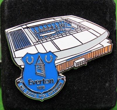 Everton FC New Hill Dickinson Stadium Collectible Metal Pin Badge