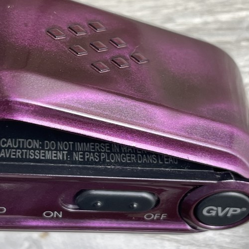 GVP Mini Travel Flat Iron Hair Straightener 1.5" Plate Width Used - Picture 11 of 15