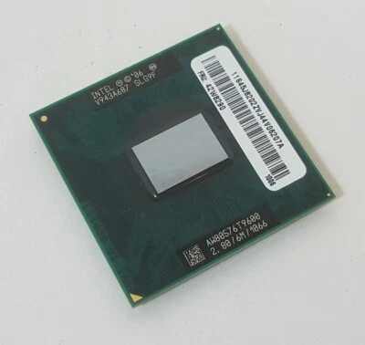 Procesador portátil Intel Core 2 Duo T9600 2x 2,8 GHz SLG9F 478 pines Micro P CPU