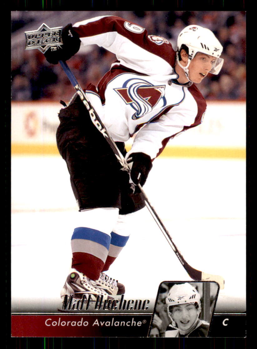 2010-11 Upper Deck #148 Matt Duchene Colorado Avalanche