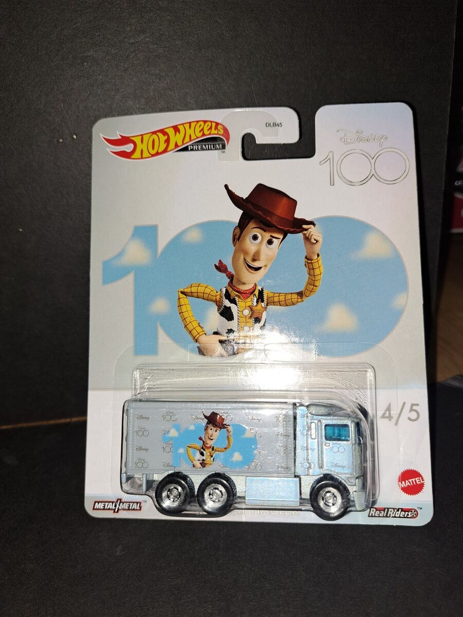 Hot Wheels Premium Disney 100 Toy Story Woody Hiway Hauler 4/5 2023 Diecast  Car