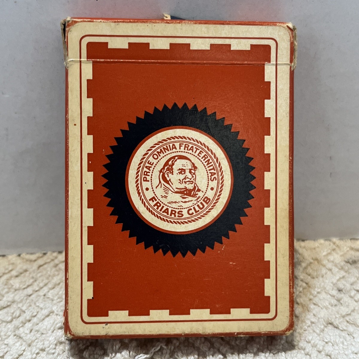 friars club deck フライヤーズクラブ Friars Club Deck, New, Unopened, Dark Blue & Orange, 2 Decks