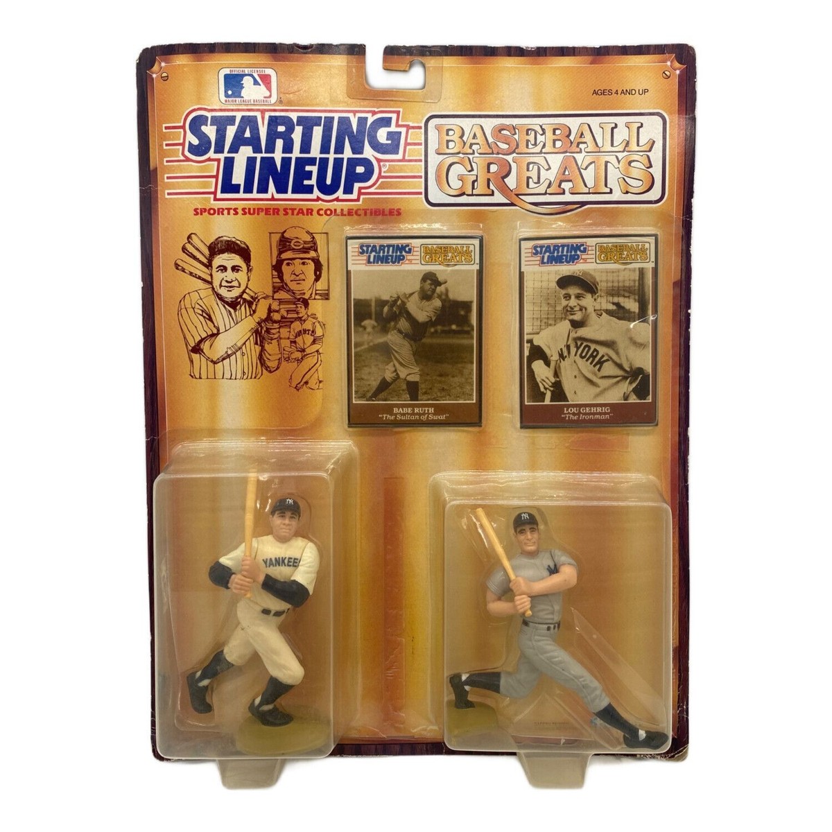 Starting Lineup Babe Ruth フィギュア　ベーブルース Babe Ruth Starting Lineup Stadium Stars Six inch Figurine