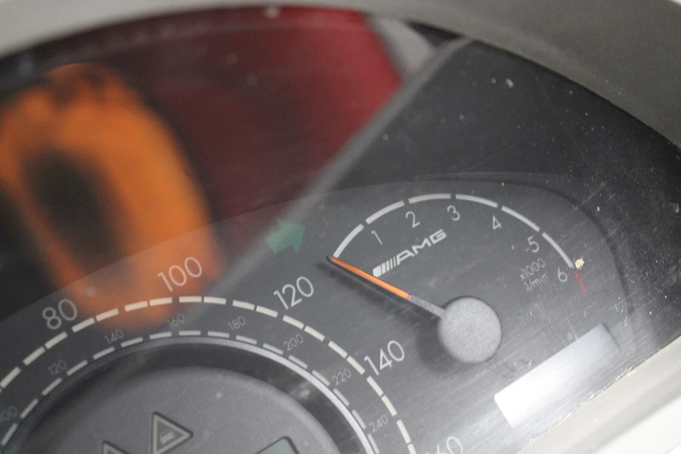 01-06 w215 w220 MERCEDES S55 AMG VELOCÍMETRO CUADRO DE INSTRUMENTOS Foto 3 de 4