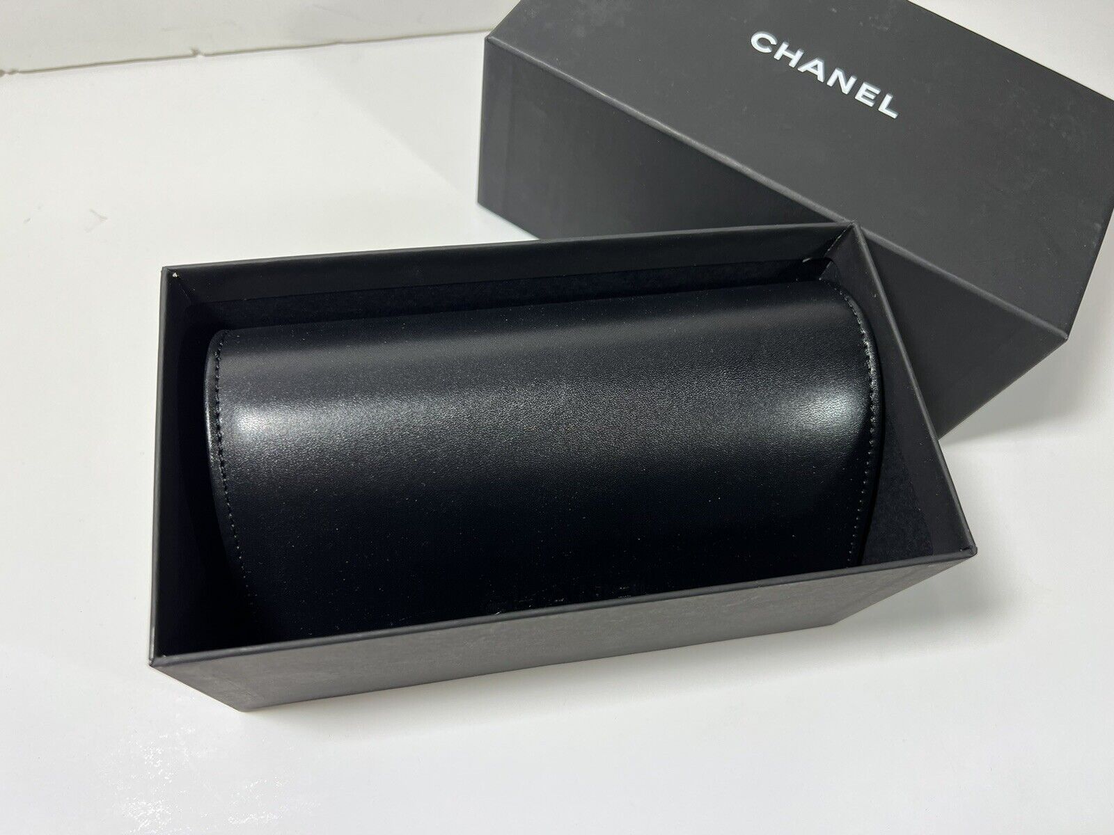 CHANEL Shield Quilted Sunglasses w/ Case & Box Italy 6009 c.877/13 125  Designer